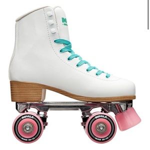 Impala White Quad Skate womens sz 8! NWT in box